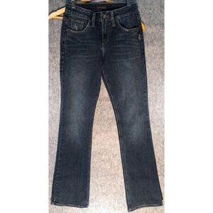 Silver Jeans Avery Slim Boot Cut‎ Dark Wash Blue Denim Women's Size W24/L31